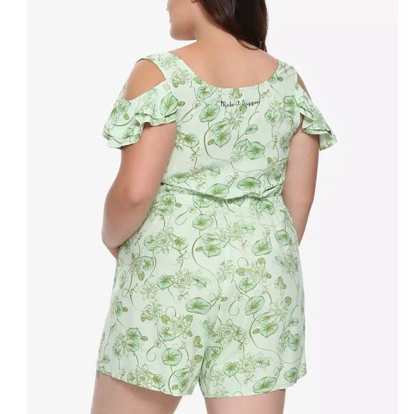 Hot Topic‎ Plus Size 3 Destination Disney Princess and the Frog One Piece Romper - Picture 3 of 4